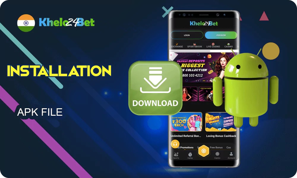 Khelo24Bet Apk File Installation Process