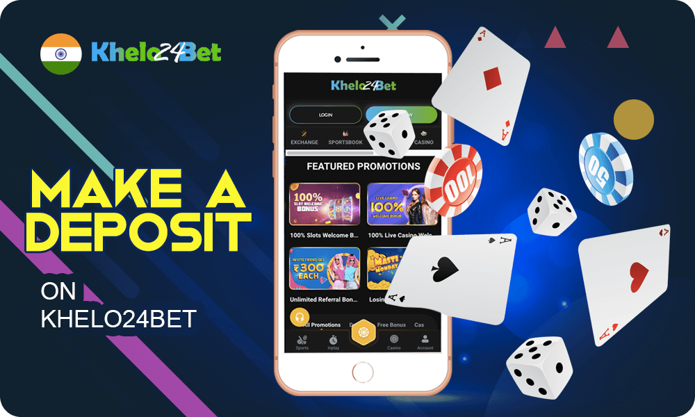Few Simple steps how to Make a Deposit on Khelo24Bet